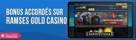 ramses gold casino bonus